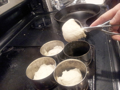 Making Homemade English Muffins