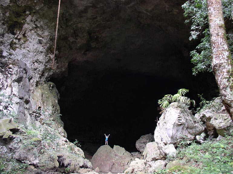 Rio Frio Cave in Belize